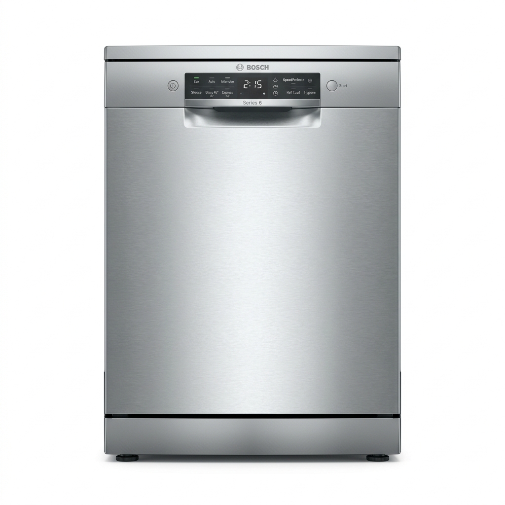 Bosch SMS6HVI00I 14 Place Free-Standing Dishwasher